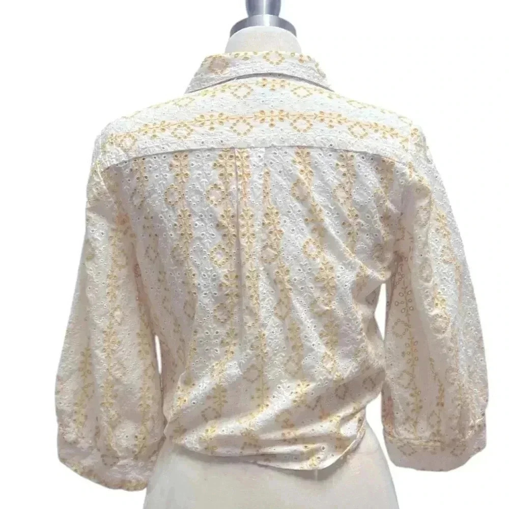 KAREN KANE eyelet blouse - Picture 5 of 6